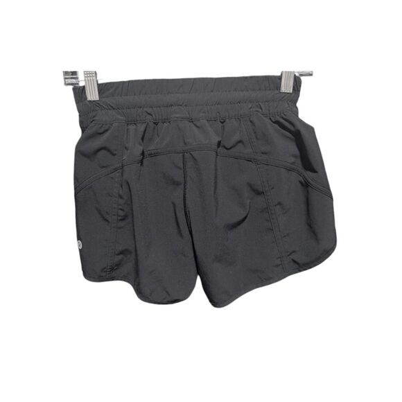 LULULEMON ATHLETICA Tracker Short V '4" In Black Size 4 - Picture 5 of 5